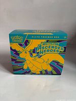 Front view of closed Ascended Heroes Elite Trainer Box
