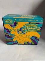 Front of Pokémon Mega Evolution Ascended Heroes Elite Trainer Box