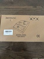 Closed box showing product illustration and CE mark