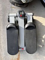 Top view showing entire mini stepper, footplates, display