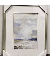 Front view of framed cloud print