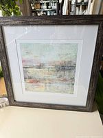 Soft Scape I framed print front view
