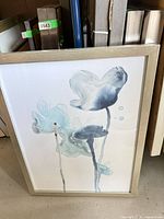 full view of framed print showing artwork and frame