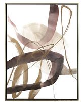 Front view of abstract canvas