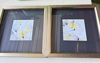 Both framed prints side by side showing overall design and frames