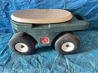 Full view of Step2 ride-on wagon closed