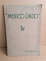 Front cover of portfolio showing title and photographer's name