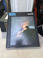Front cover of Volcano volume showing photographic plate