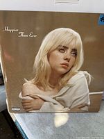 Front cover of Billie Eilish Happier Than Ever LP