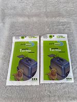 Front view of both sealed Van Ness Pureness F6 air filter packages