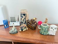all items grouped on wooden surface