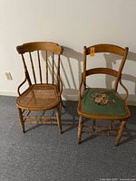 Both chairs together front view