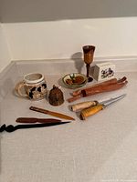 Group shot of all items on countertop
