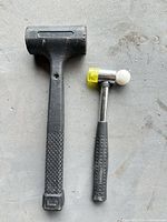 Full view of both mallets side by side