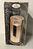 Front of box showing product image and model