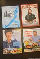 Group shot of all four books