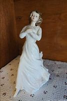 Front view of Royal Doulton Forget-Me-Not figurine