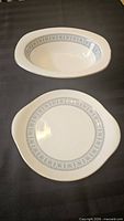 Both Counterpoint serving pieces side by side