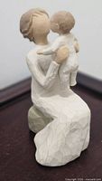 Front left view of Willow Tree Grandmother figurine