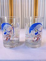 Both Sorcerer Mickey glasses front view