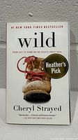 Front cover showing title, author, boot image, Heather's Pick sticker
