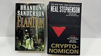 Front covers of both novels