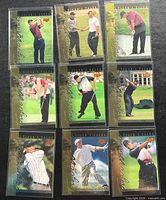 All nine Tiger's Tales cards laid out in three rows