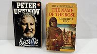 Front covers of both paperback books