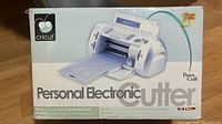Front view of Cricut Personal Electronic Cutter retail box