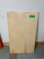 Full front view of plywood sheet