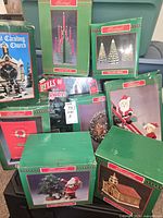 Group shot of all boxed holiday items
