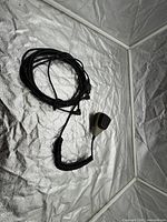 Entire mic with coiled section and long cable displayed