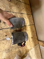 Two Keystone Fluid Power hydraulic motors side by side