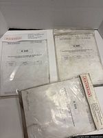 Three sealed Waterous documentation packs labelled K945 and K959