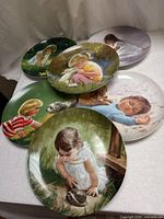 All six Zolan plates displayed