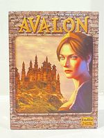 Front of Avalon game box showing title and artwork