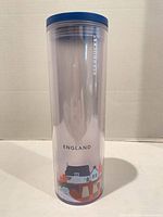 Front view showing England graphic and Starbucks logo