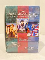 Front of sealed American Girl Movie Collection box showing title and film images