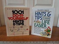 Both Reader's Digest hardcover books standing side by side