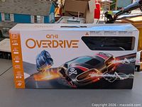 Front of Anki Overdrive box showing branding and artwork