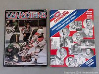 Both Montréal Canadiens programs side by side