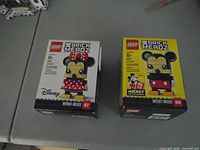 Front view of both BrickHeadz boxes