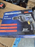 Retail box showing Mastercraft drill specifications