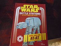 Front cover of Battle Stations AT-AT activity book