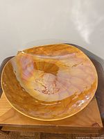 Top view showing full shape and iridescent coloration