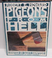 Front cover showing title, author, axe artwork
