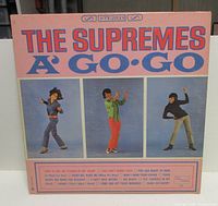 Front album cover The Supremes A’ Go-Go