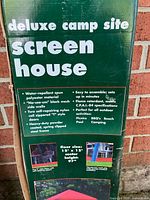 Box showing Texsport branding, model name and feature list