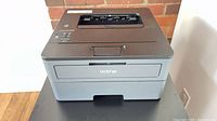 Front and top view of Brother HL-L2370DW printer