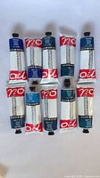 All 10 Graduate series oil paint tubes displayed front view